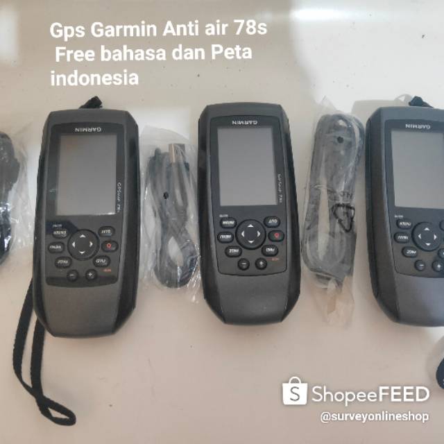 Gps Garmin 78s Bisa Ukur luas Area / Luas Tanah Second/Bekas Mulus murah