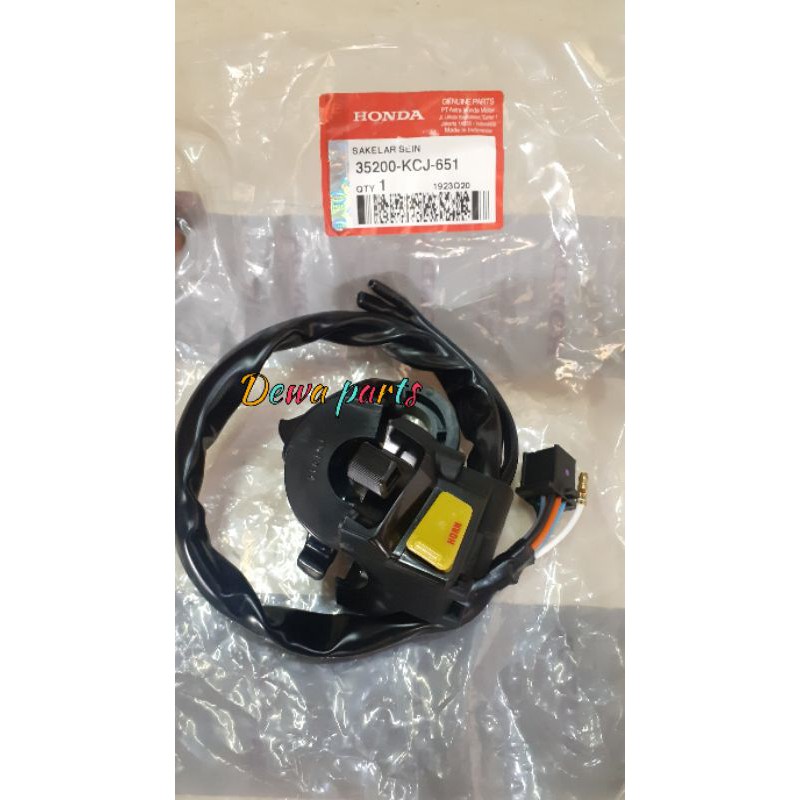 sakelar sein tiger revo switch winker. holder kiri. original ahm. 35200KCJ651