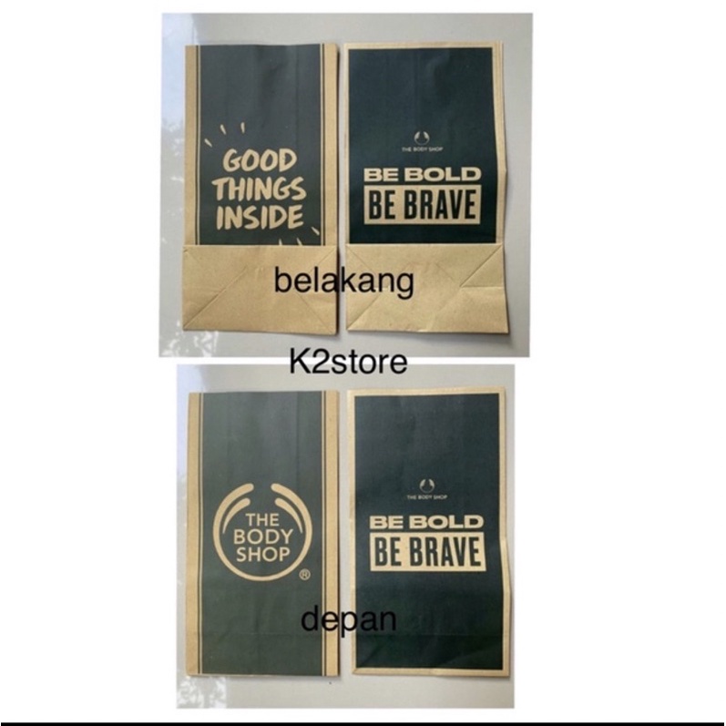 

amplop dari The body shop