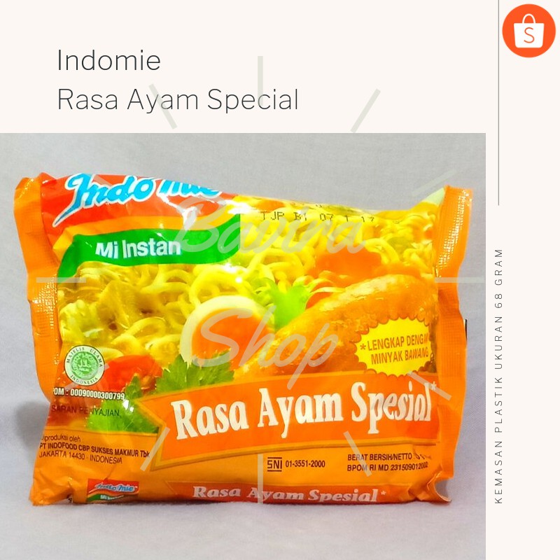 

Indomie Rasa Ayam Spesial