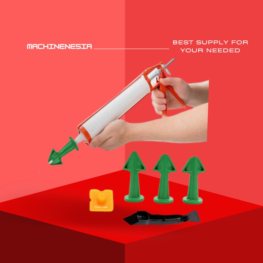 KEPALA LEM TEMBAK LEM KACA LEM SEALENT NOZZLE LEM UBIN / LEM TEMBAK