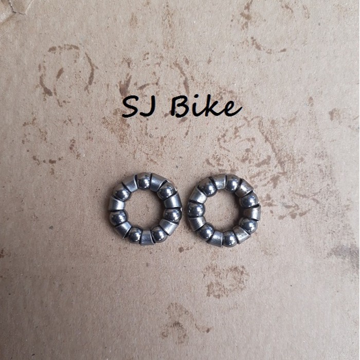 ( 2pcs ) Pelor Bearing Jadi Sarang Roda Depan dan belakang Sepeda