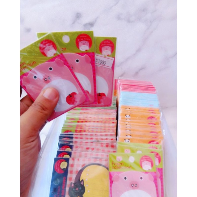 

Post It Character Lucu, Imut, Menggemaskan, Bisa ditempel dimanapun, Sebagai Memo / Catatan, Serbaguna