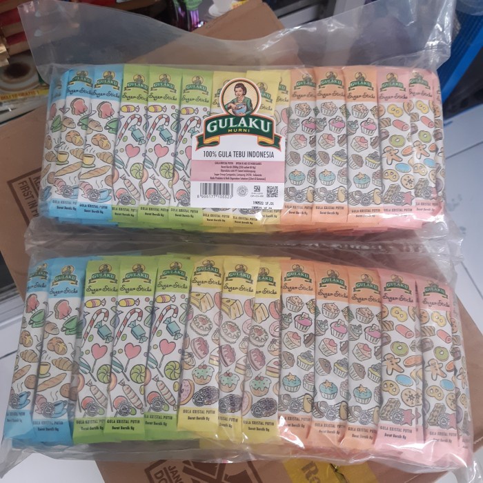 

gulaku stick 250 sachet 8gr