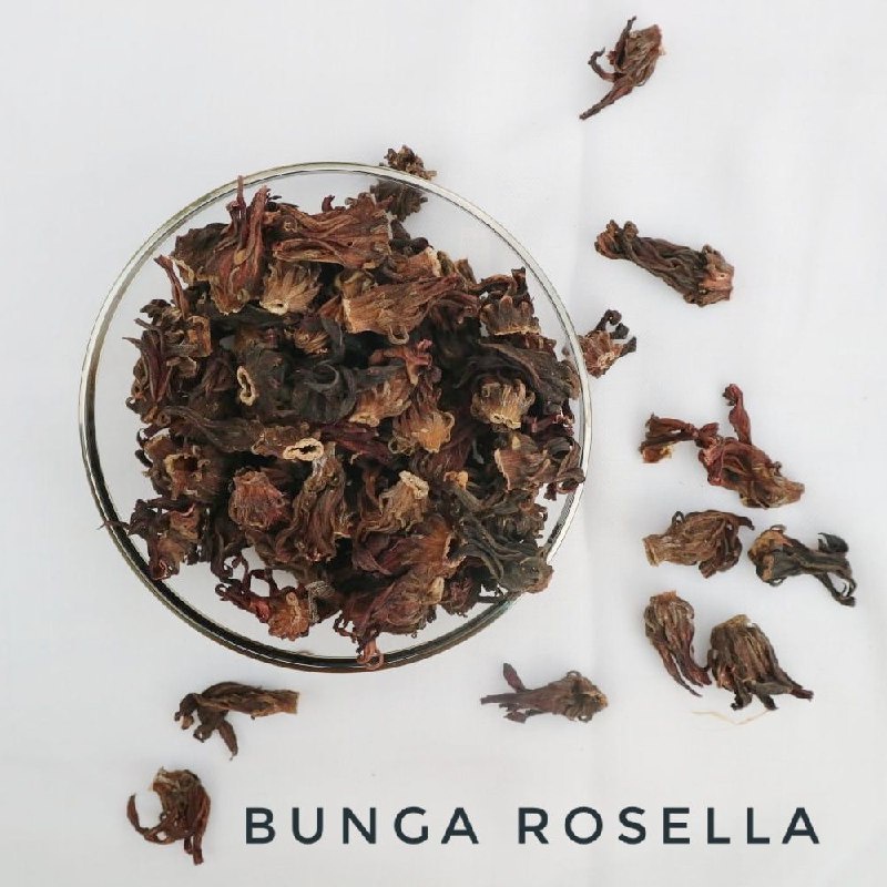 

Teh Bunga Rosella kering / Teh Bunga Rosella Ungu / Teh Bunga Rosella 100gr
