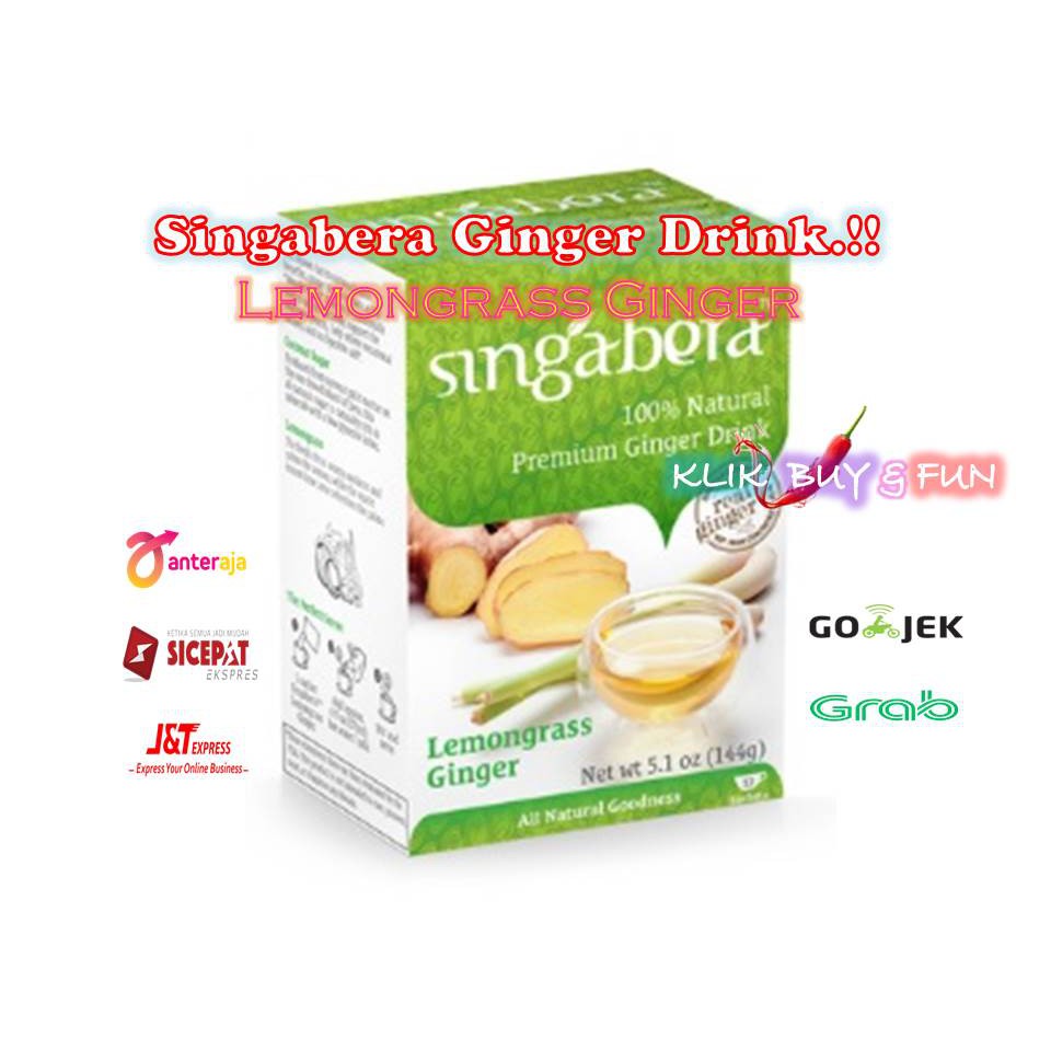 

Singabera Premium Ginger Drink - Lemongrass Ginger