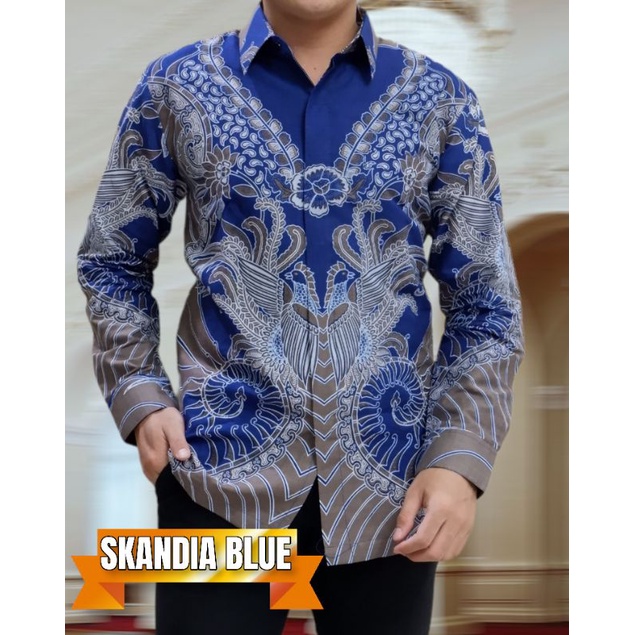 SKYANDIA BATIK KEMEJA BATIK PREMIUM SLIMFIT DAN REGULAR FIT BY BATIK ATRA
