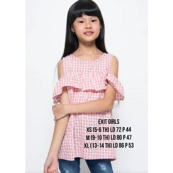 Blus Anak Exit Girls