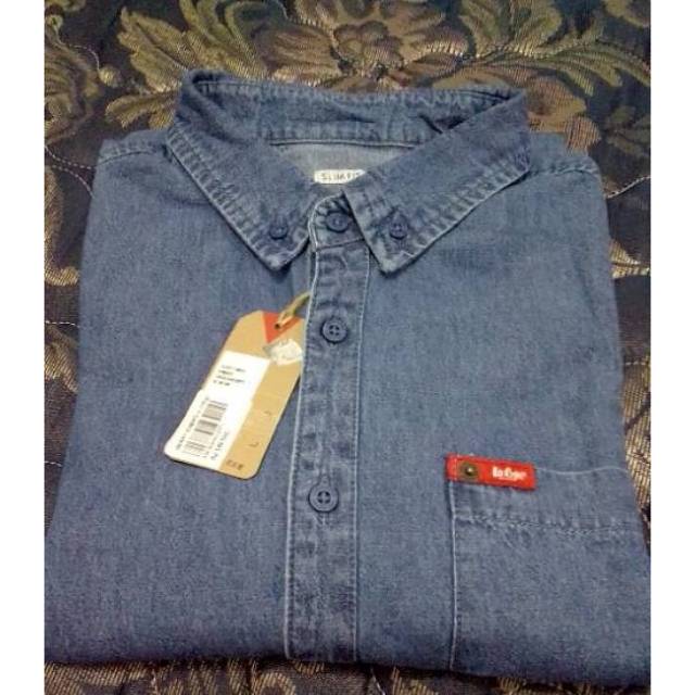 Kemeja Denim Lee Cooper Original