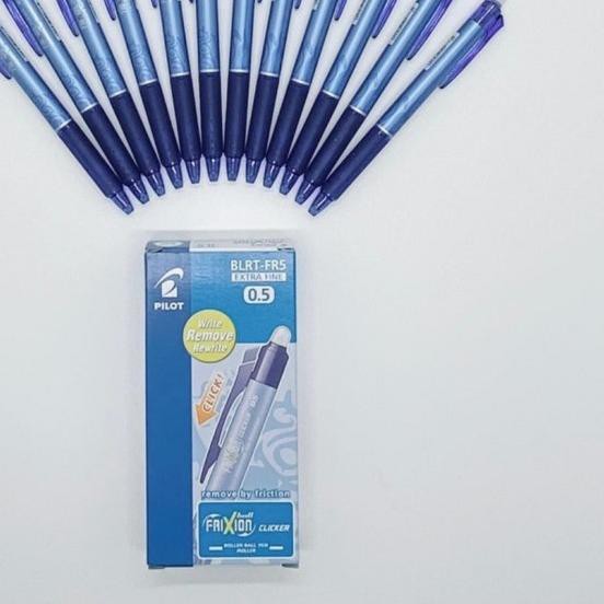 

❂ pilot frixion clicker 0,5 biru (pulpen bisa dihapus) ❀