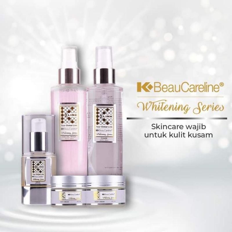 K-BEAUCARELINE WHITENING SERIES/CREAM PEMUTIH ALAMI TANPA MERCURI