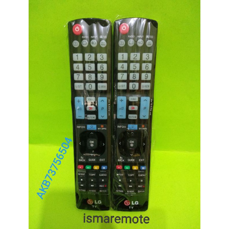 REMOTE REMOT TV LG LCD LED 3D SMART ORIGINAL ASLI