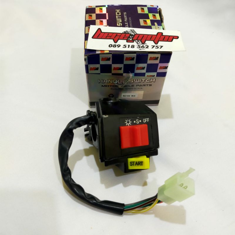 SAKELAR SAKLAR HOLDER KANAN SUZUKI RC RC100 RC 100 BRAVO HOLDER KANAN RC