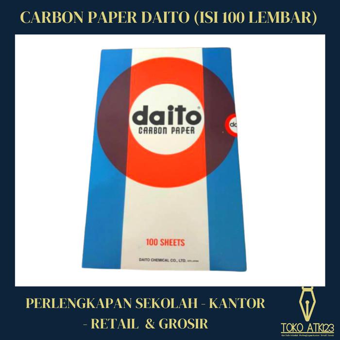 

Carbon Paper / Kertas Karbon Folio Single Side Merk Daito