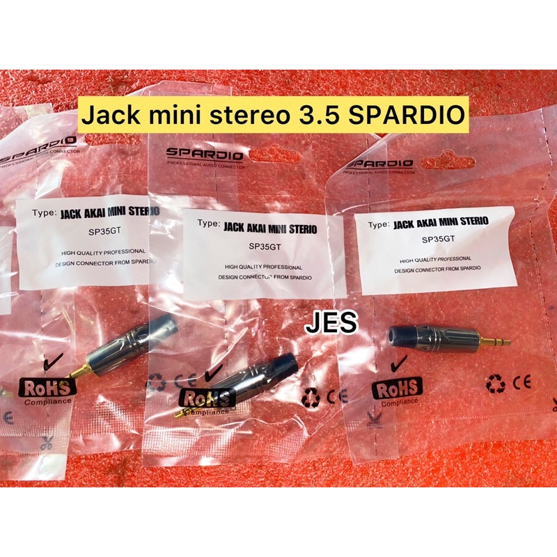 JEK MINI STEREO 3.5 SPARDIO KUALITAS BAGUS