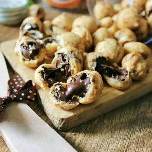 

[SIAP KIRIM] MAKANAN RINGAN KUE KERING SOES COKLAT SUS COKELAT JAJANAN KILOAN