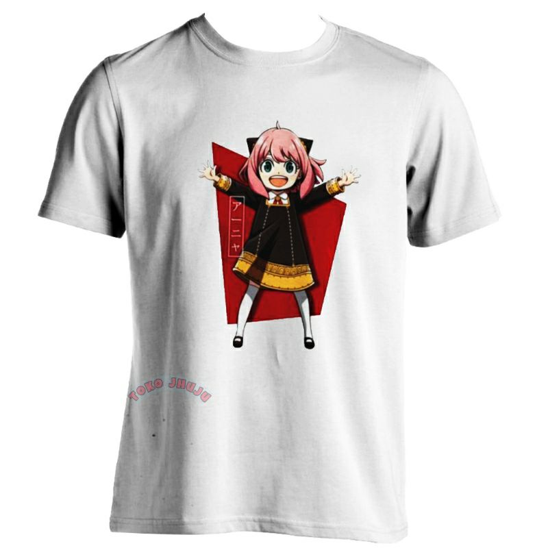 Baju Kaos Anime Spy X Family ANYA FORGER 1 print DTF