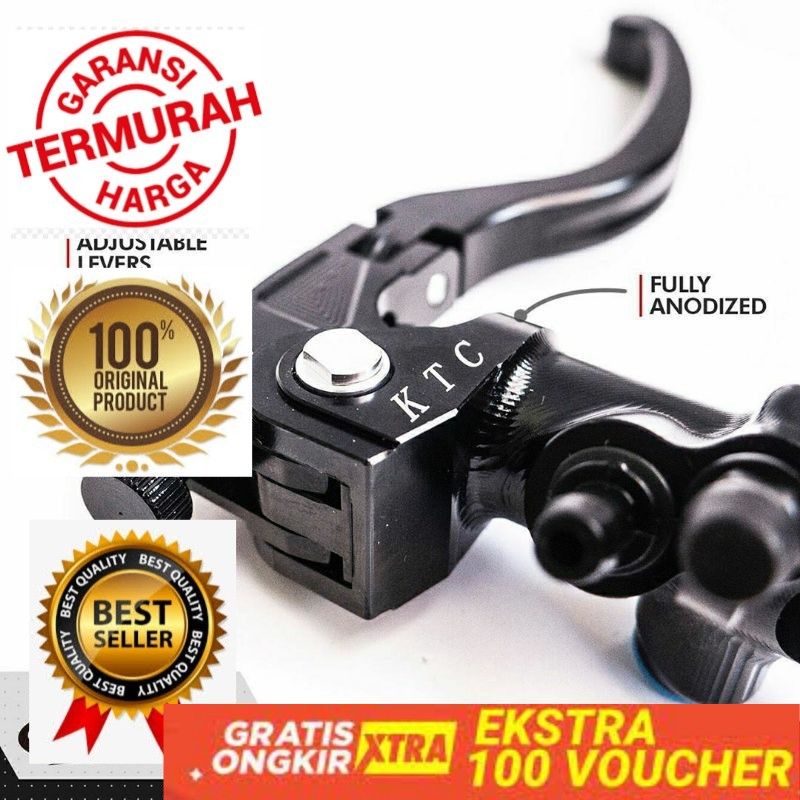 Master Rem Set KTC RACING Tabung Kiri Kanan KTC V2 UP110 14MM KTC ORIGINAL NMAX PCX XMAX NINJA 250