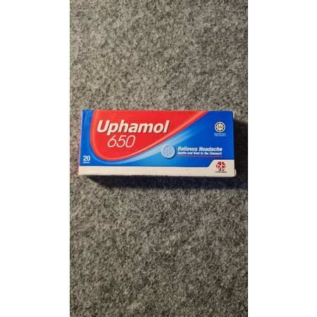 uphamol 650 Malaysia  pereda nyeri demam sakit kepala