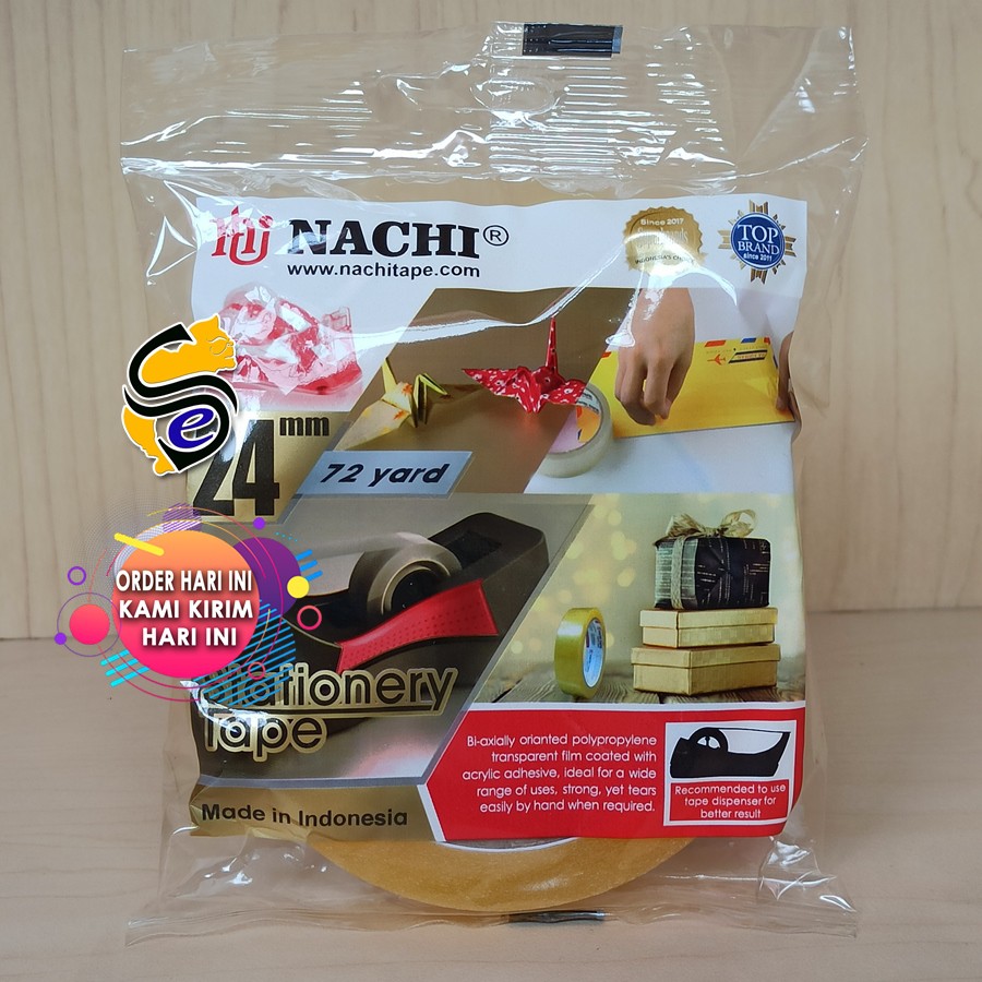 

Selotip Nachi/ Isolasi Nachi tape 24mm