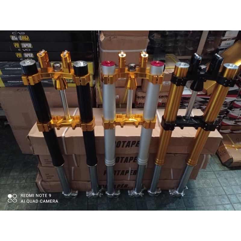 Upsidedown USD Upside Down Shock Depan KLX CRF CROSS Trail Protaper