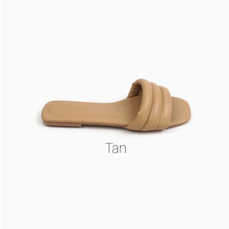 sandal teplek wanita slip on shoes