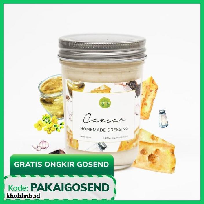 

gnidderdsaus- caesar homemade salad dressing 250ml by serasa -asliiiiii.