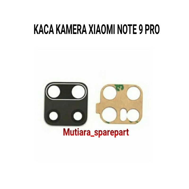 KACA LENSA KAMERA XIAOMI REDMI NOTE 9 PRO ORI