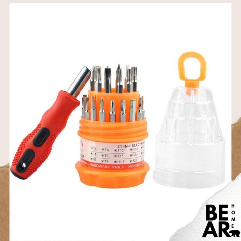 OBENG SET HP LENGKAP 31 IN 1, ALAT LENGKAP PERBAIKAN PONSEL LAPTOP, OBENG HP SET LENGKAP MURAH