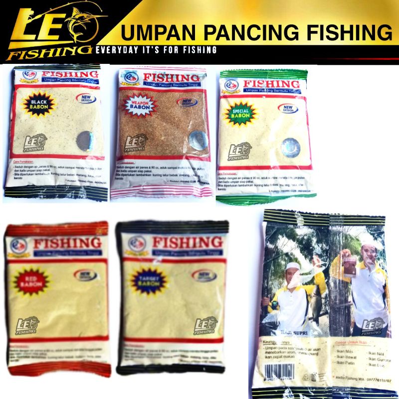 UMPAN IKAN AIR TAWAR FISHING BLACK BABON SPESIAL BABON WEAPON BABON