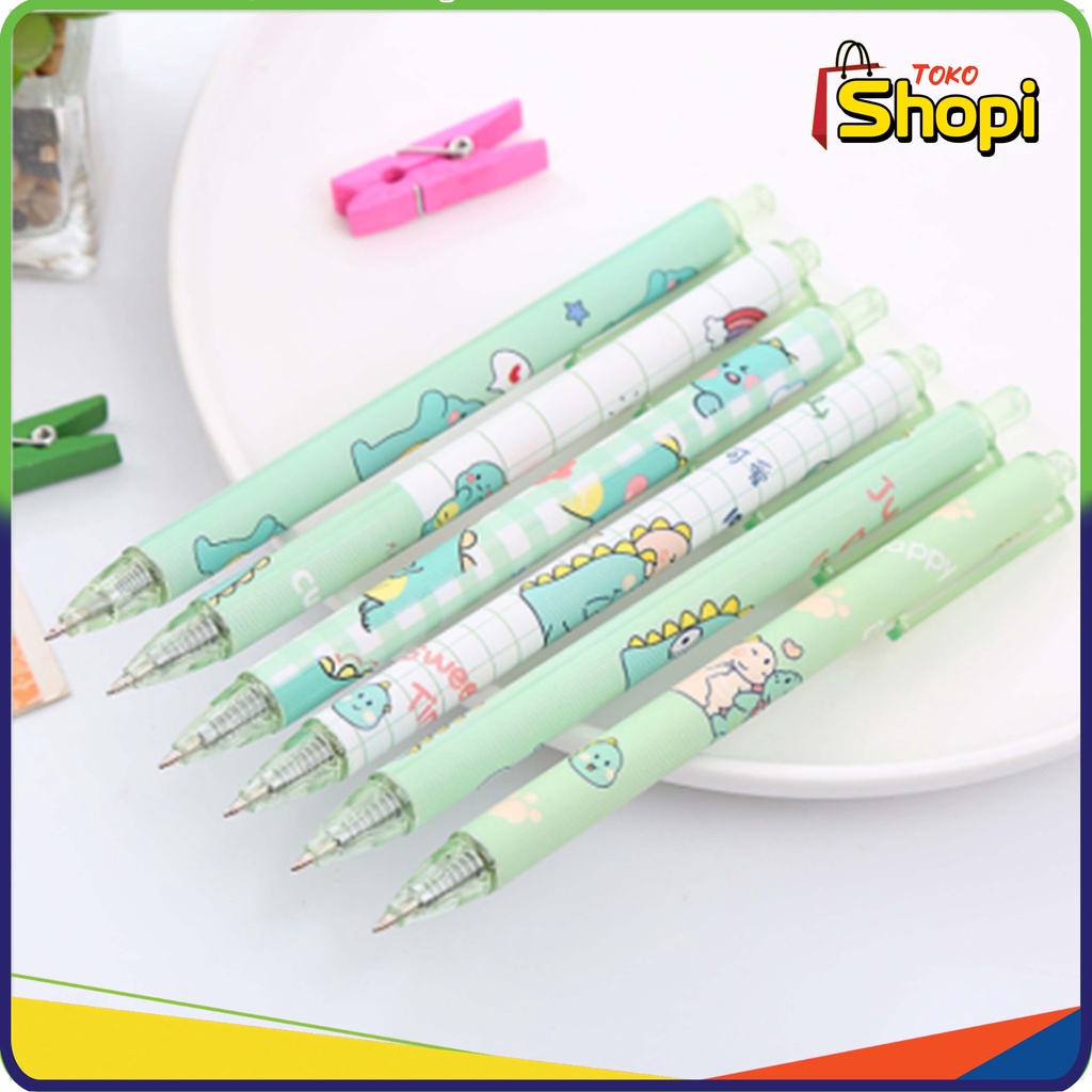 

Pulpen Gel Motif Cartoon Pulpen Pelajar Dan Kantor Pena Lucu Motif Dinosaur 558