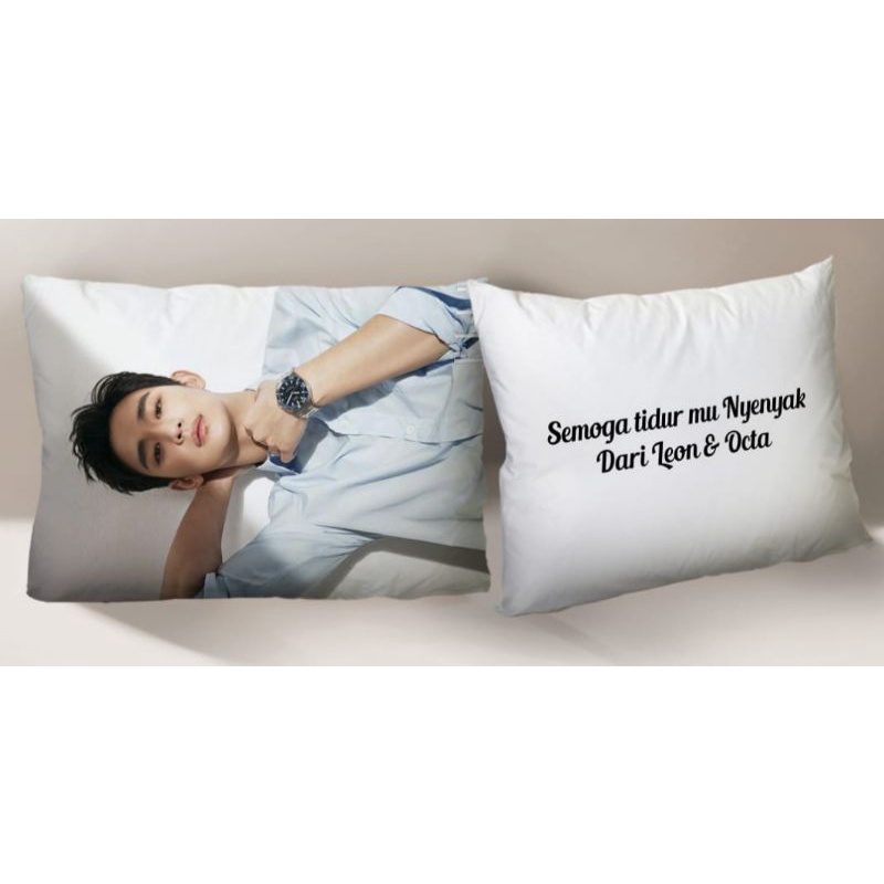 BANTAL CUSTOM FOTO HADIAH KIM SOO HYUN ARTIS KOREA KADO HADIAH ULANG TAHUN KIM SOO HYUN