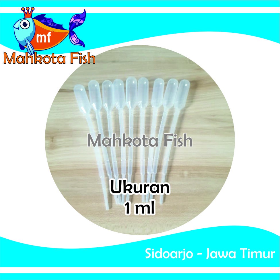 Pipet 1ml | Pipet Ikan Hias | Pipet Obat Ikan Cupang