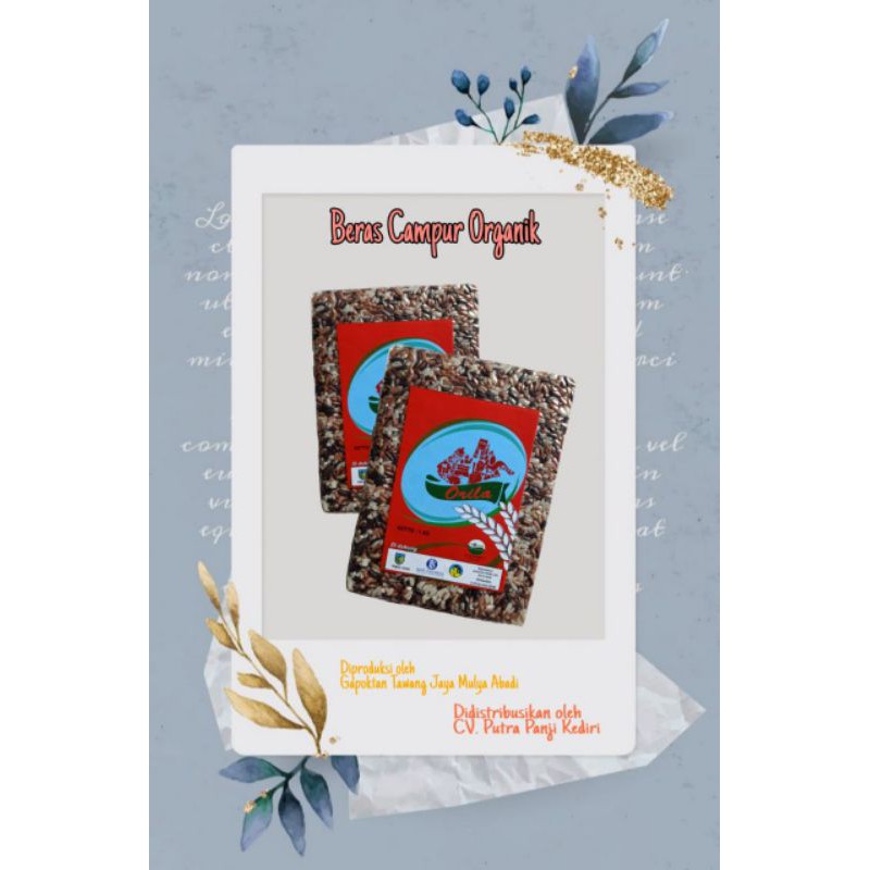 

Beras mix organic