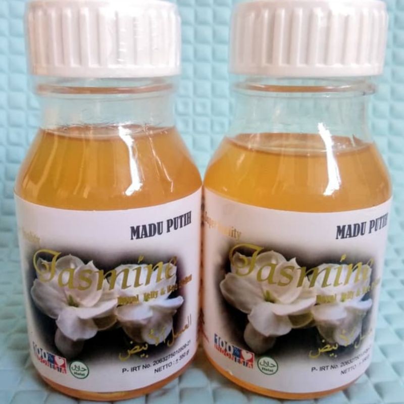 

Madu Putih Jasmine 350 gram | with Royal Jelly dan Bee Poleen