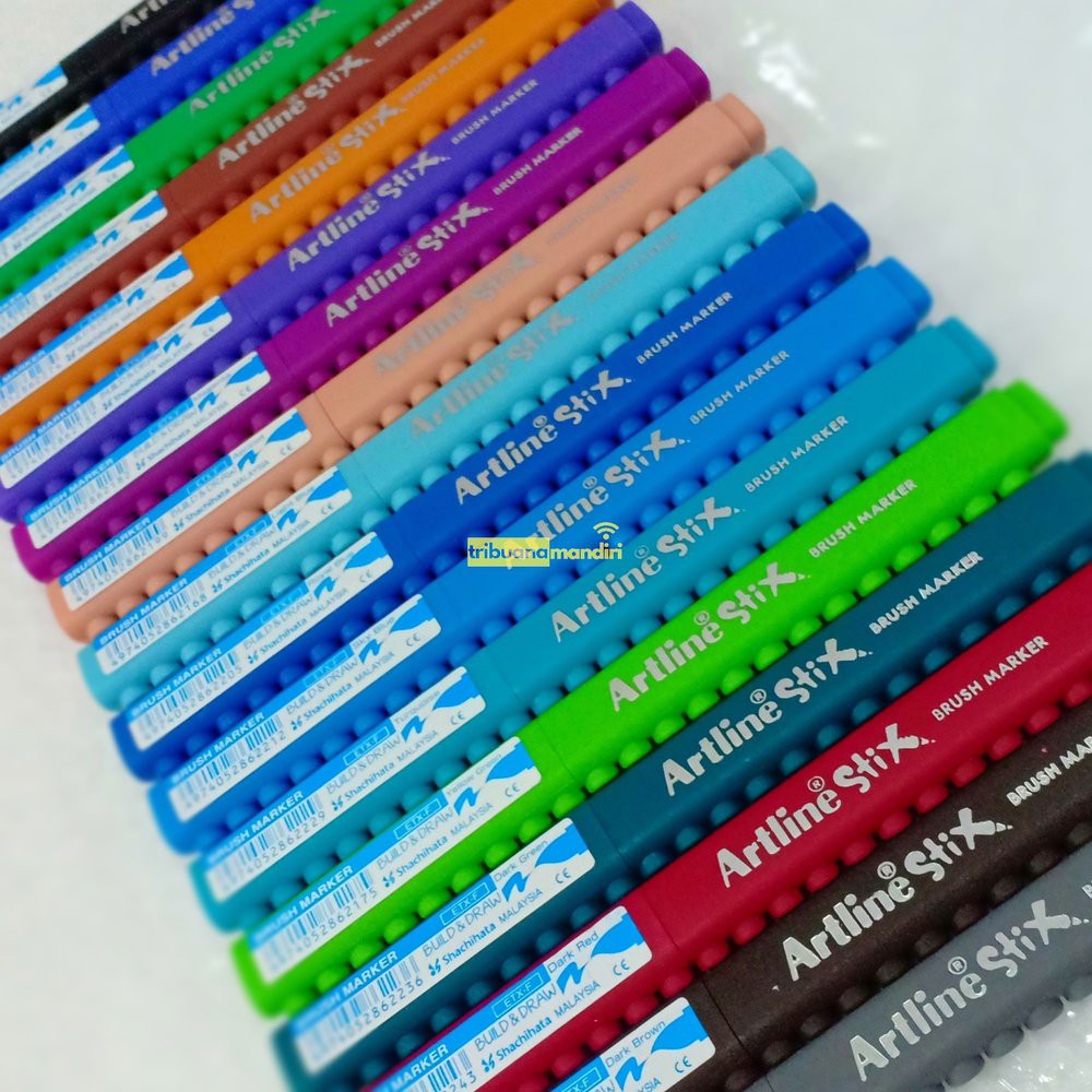 

Dijual Brush Pen - Brush Marker Artline STIX ETX-F Terlaris
