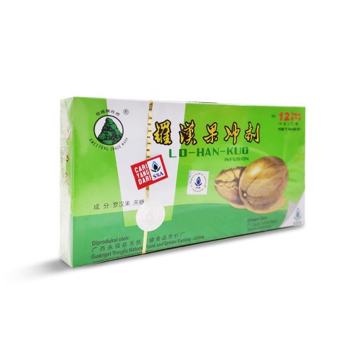 LO HAN KUO INFUSION - Obat Herbal Pereda Panas Dalam Box China Lohankuo Lohan Kuo