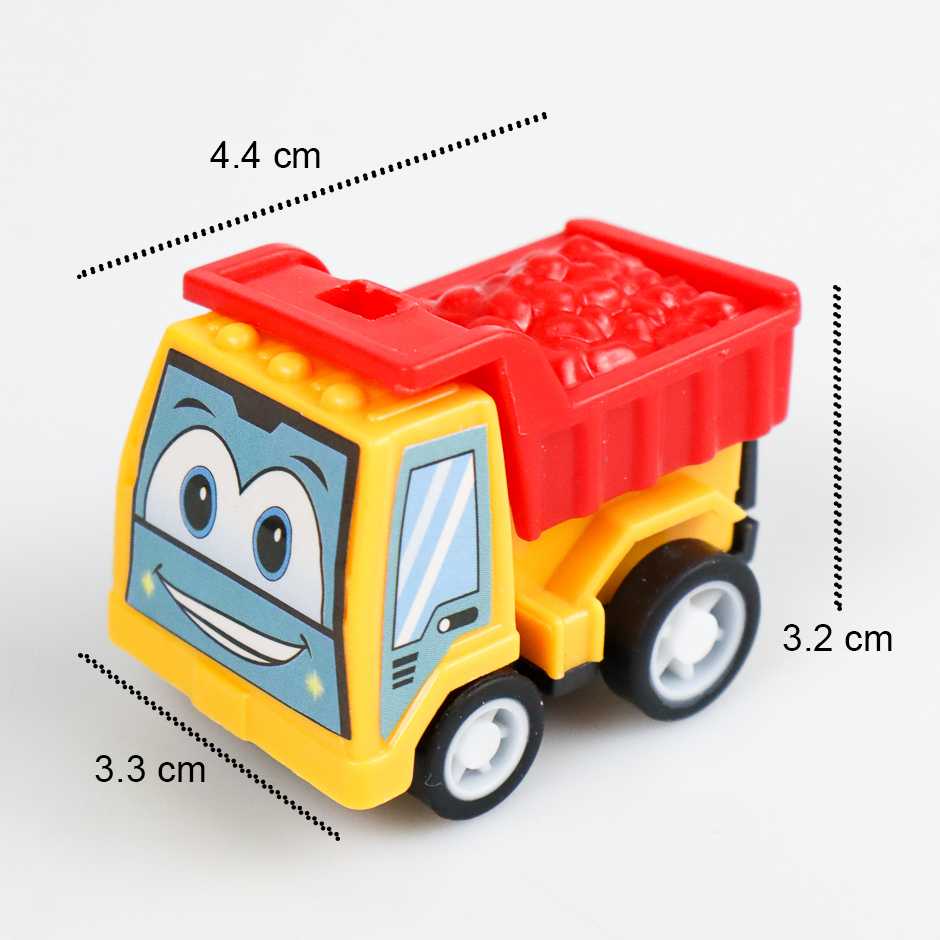 GIJ - ZKZC Mainan Anak Mobil Car Truck Children Toy 6 PCS