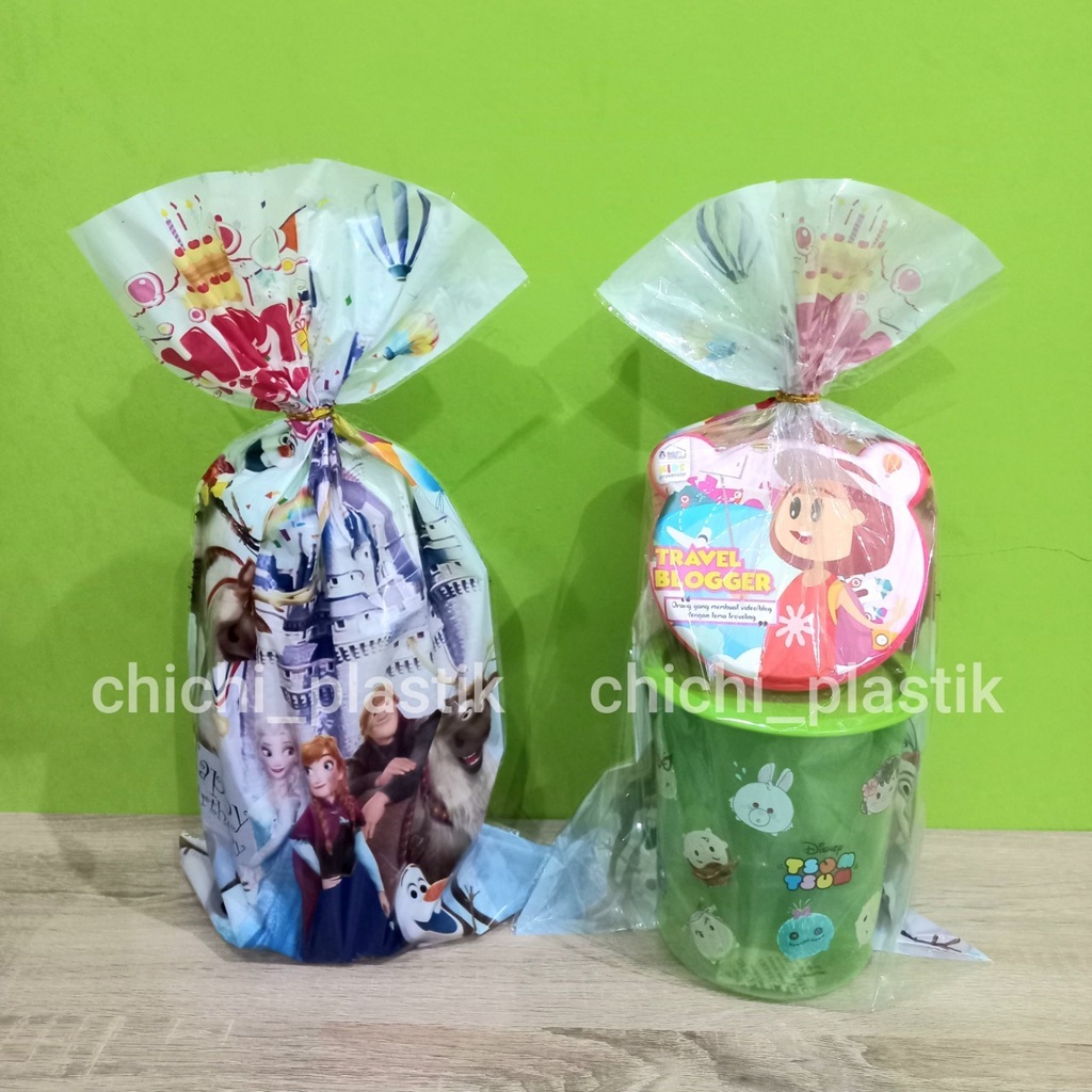 Paket bingkisan souvenir ulang tahun karakter anak tepak panda odate 0.6