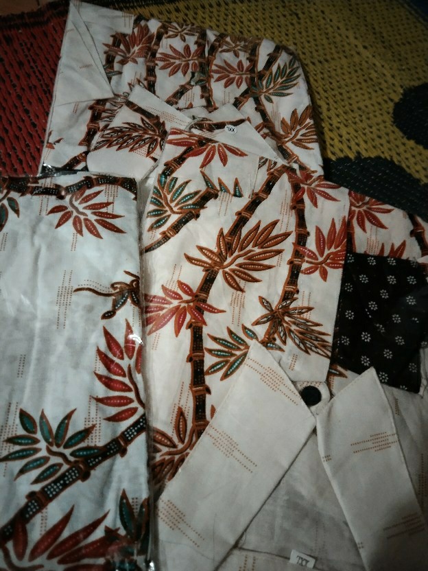 Couple Batik Keluarga || Setelan Couple Batik Ayah Ibu Anak Cewek