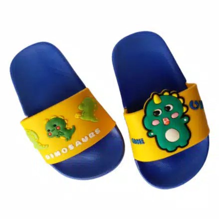 SANDAL TRIPLEDINO Sandal selop karet Sandal anak dino laki perempuan import