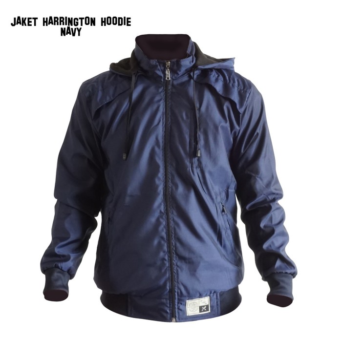 jaket harrington hoodie