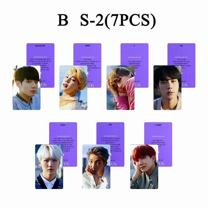 7pcs / set Kartu Pos Desain BTS DICON Untuk Koleksi