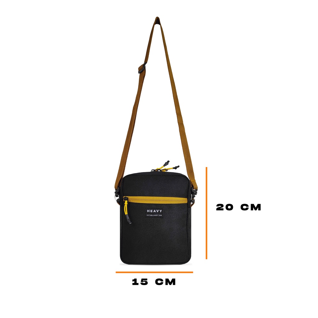 Heavy Official Shop ~ Tas selempang heavy nykew carbe series . Slingbag Heavy . Original Heavy