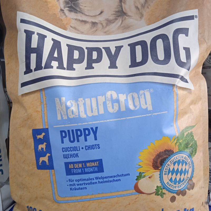 Happy Dog Naturcroq 4kg Puppy (Freshpack) dog food puppy