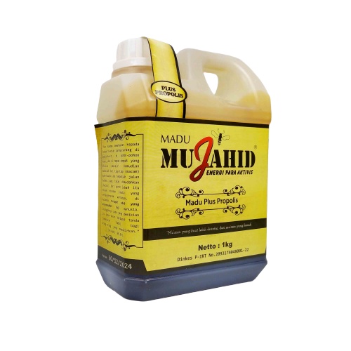 

madu mujahid 1kg madu plus propilis