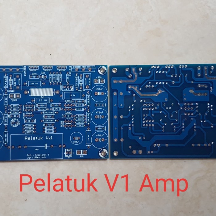 PCB Pelatuk AMP Dauble layer