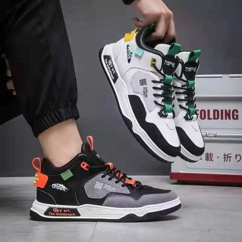 Sepatu Sneakers Pria Original Sepatu Olahraga Tali Sepatu Cowok Import Terbaru Kualitas Bagus Keren Bagus