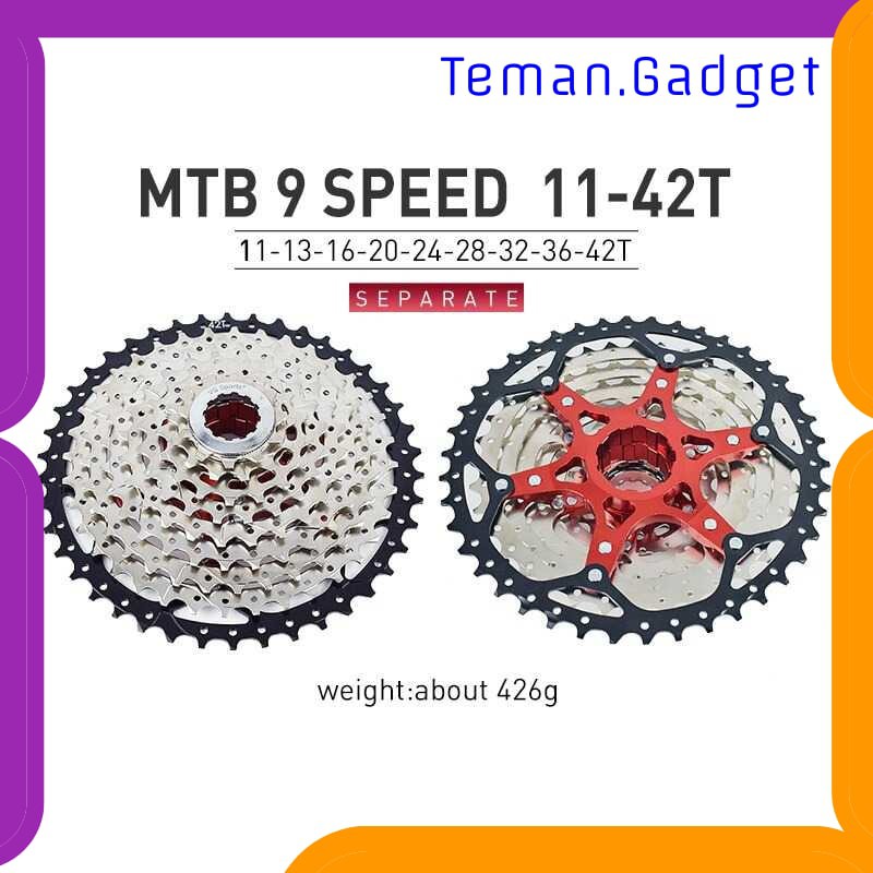 TG-IB0565 VG Sports Gigi Sprocket Sepeda Round Ultralight 9 Speed 42T - VG72