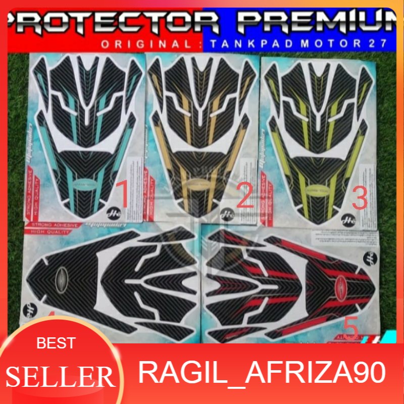 Stiker Sticker Resin Timbul Fender Spakbor Depan New Aerox 155 2020